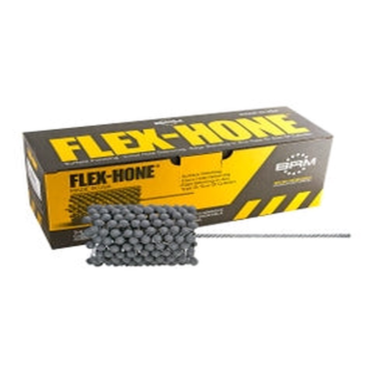 31/4 Bore Diameter5 Hone Length13.5 Overall Length, 60 Grit, Zirconia Alumina #1525 - Heavy Duty Flex-Hone