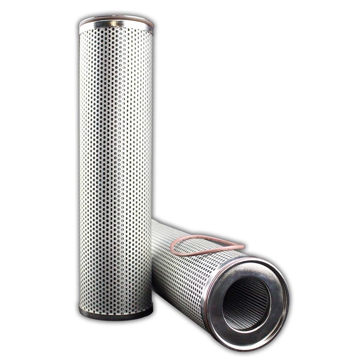 Replacement/Interchange Hydraulic Filter Element: Microglass, 10