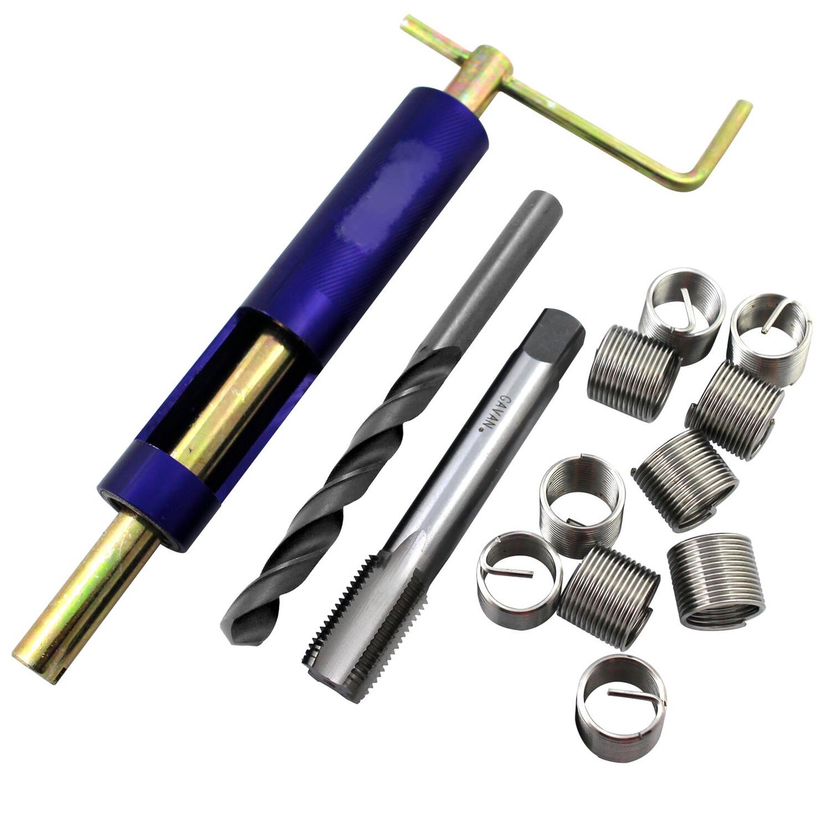 1/4" - 28 Thread Repair Kit Insert Tap Drill Insertion Tool