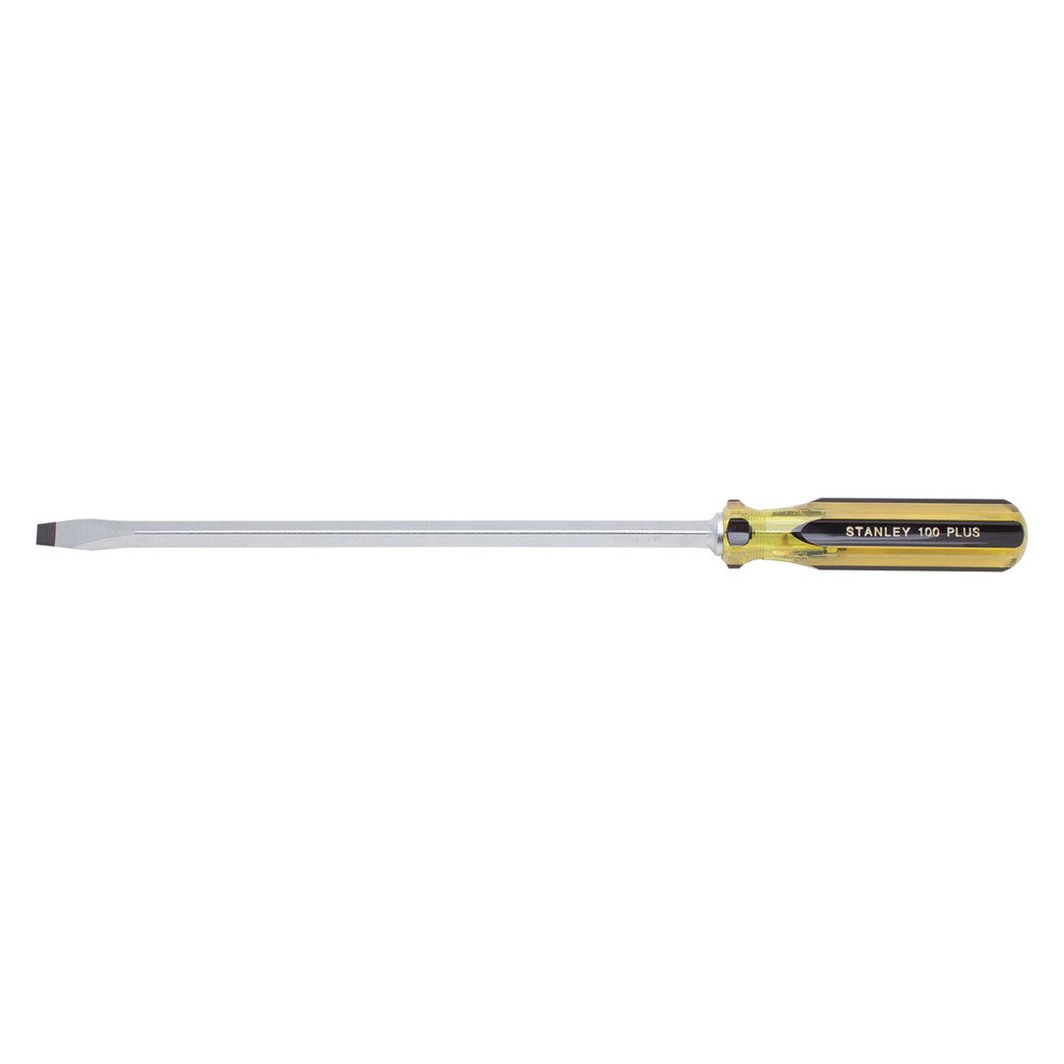 Stanley, 66-172-A, Screwdriver, 3/8 in; Slotted; 19.6 in, Acetate Handle