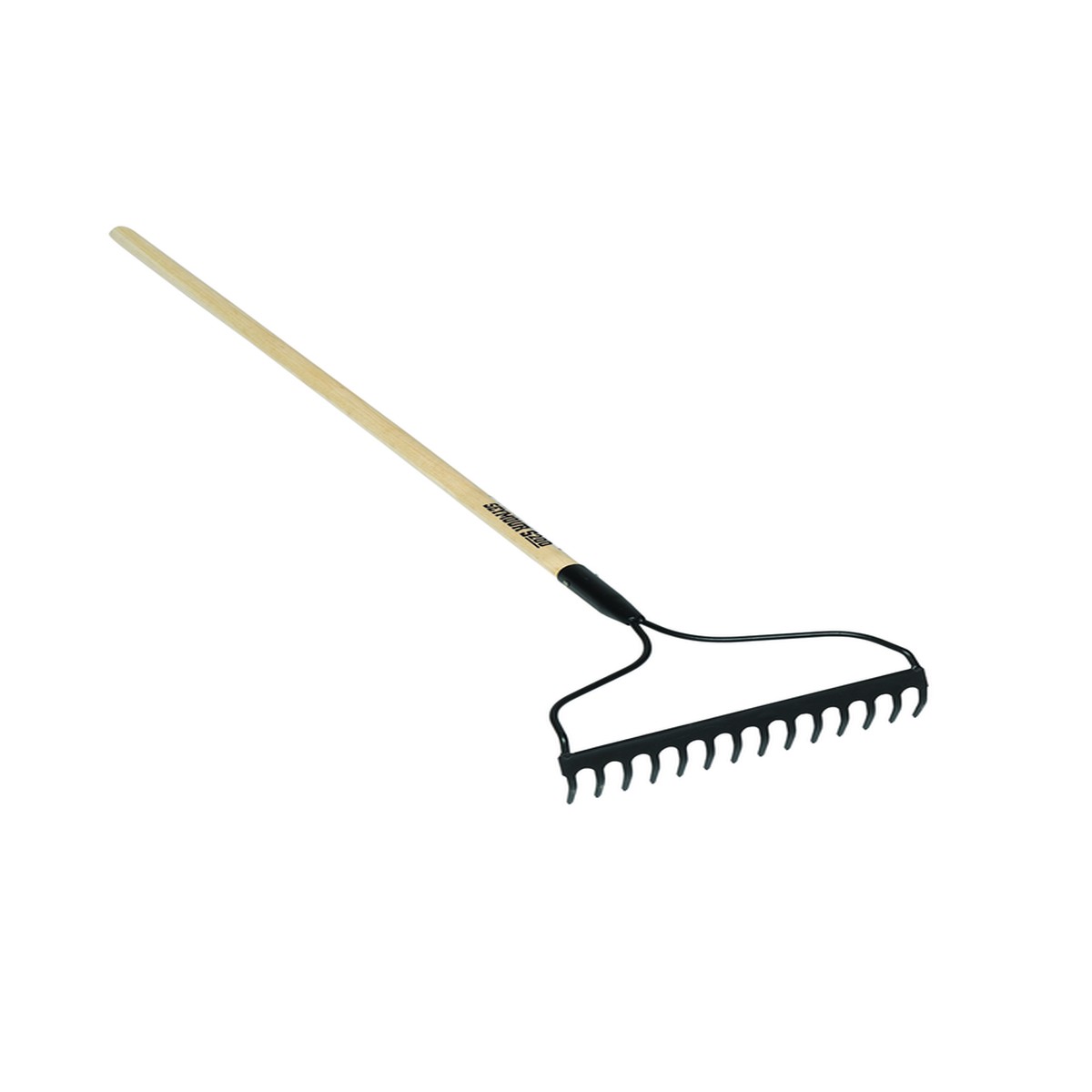 14 Tine Bow Rake, 48" Wood Han