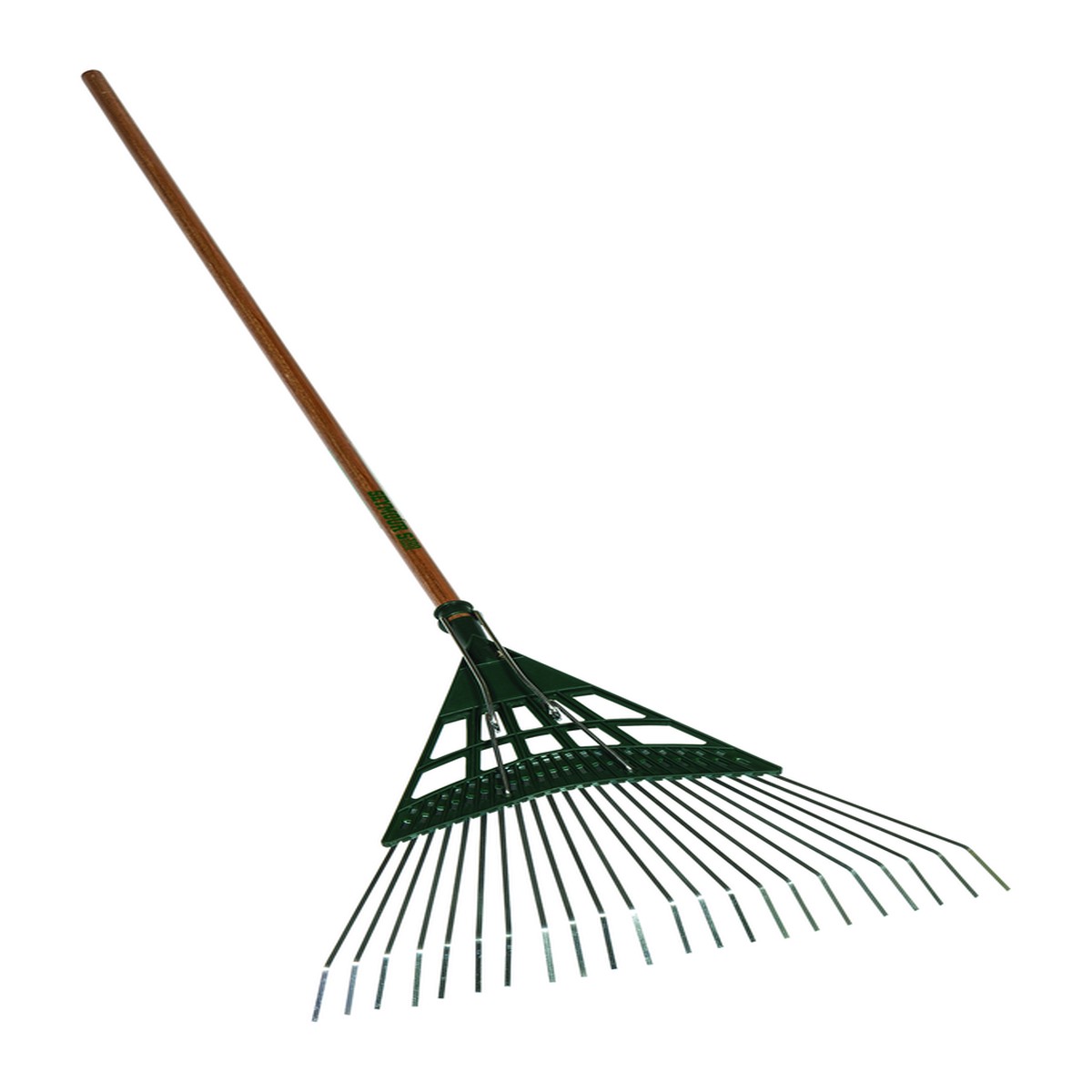 Leaf rake, 22 tine 22" Green
