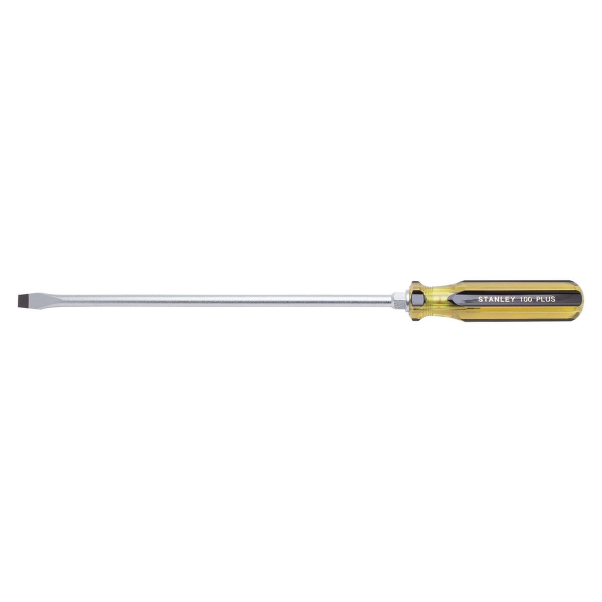 Stanley, 66-162-A, Screwdriver, 3/8 in Head, 12 in Blade, Slotted, LLW