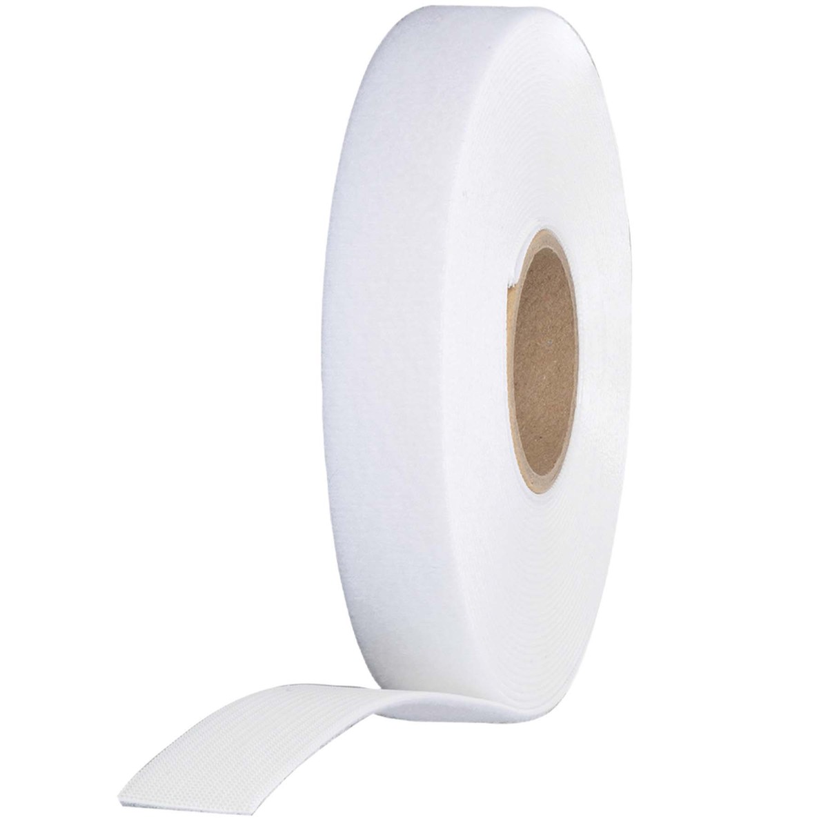 Hook and Loop Tape, 3/4-Inch, 25-Foot, White, Custom Length Cable Ties