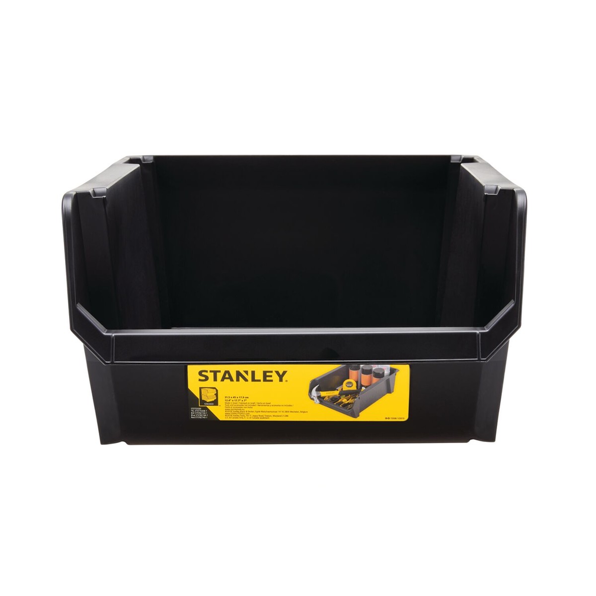 Stanley, STST55500, Part Organizer, 17.7 in; 12.3 in; 7 in, Durable Polypropylene, 1 Compartment