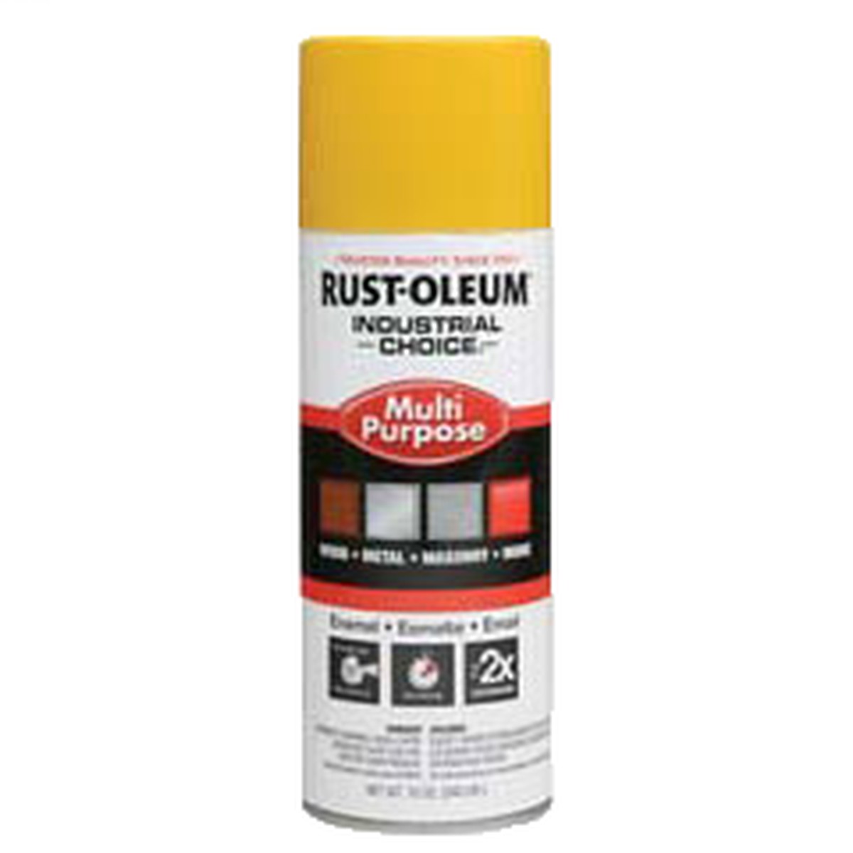 Industrial Choice - 1600 System Multi-Purpose Enamel Sprays - OSHA Safety Yellow