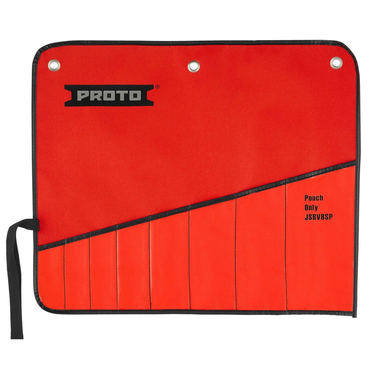 Proto, JSBV8SP, Wrench Pouch, 15.500 in; 8 Pocket, Heavy-Duty, SAE
