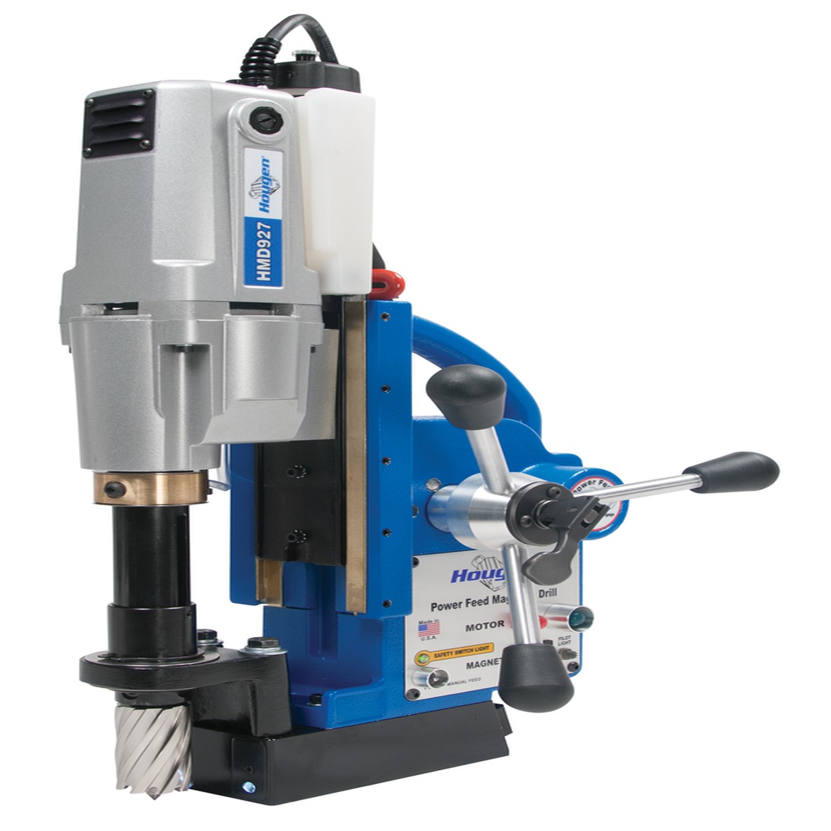 HMD927 Mag Drill - 2 Spd/Power Feed/Coolant - 115V