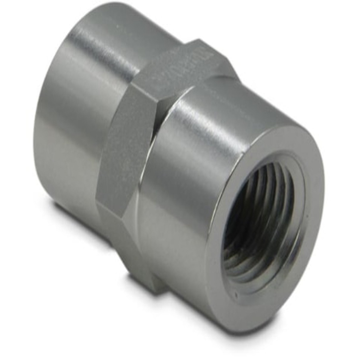 FZ1605, High Pressure Fitting, Coupling, 10,000 psi Maximum Operating Pressure, Connection from 1/4" NPTF Female to 1/4" NPTF Female