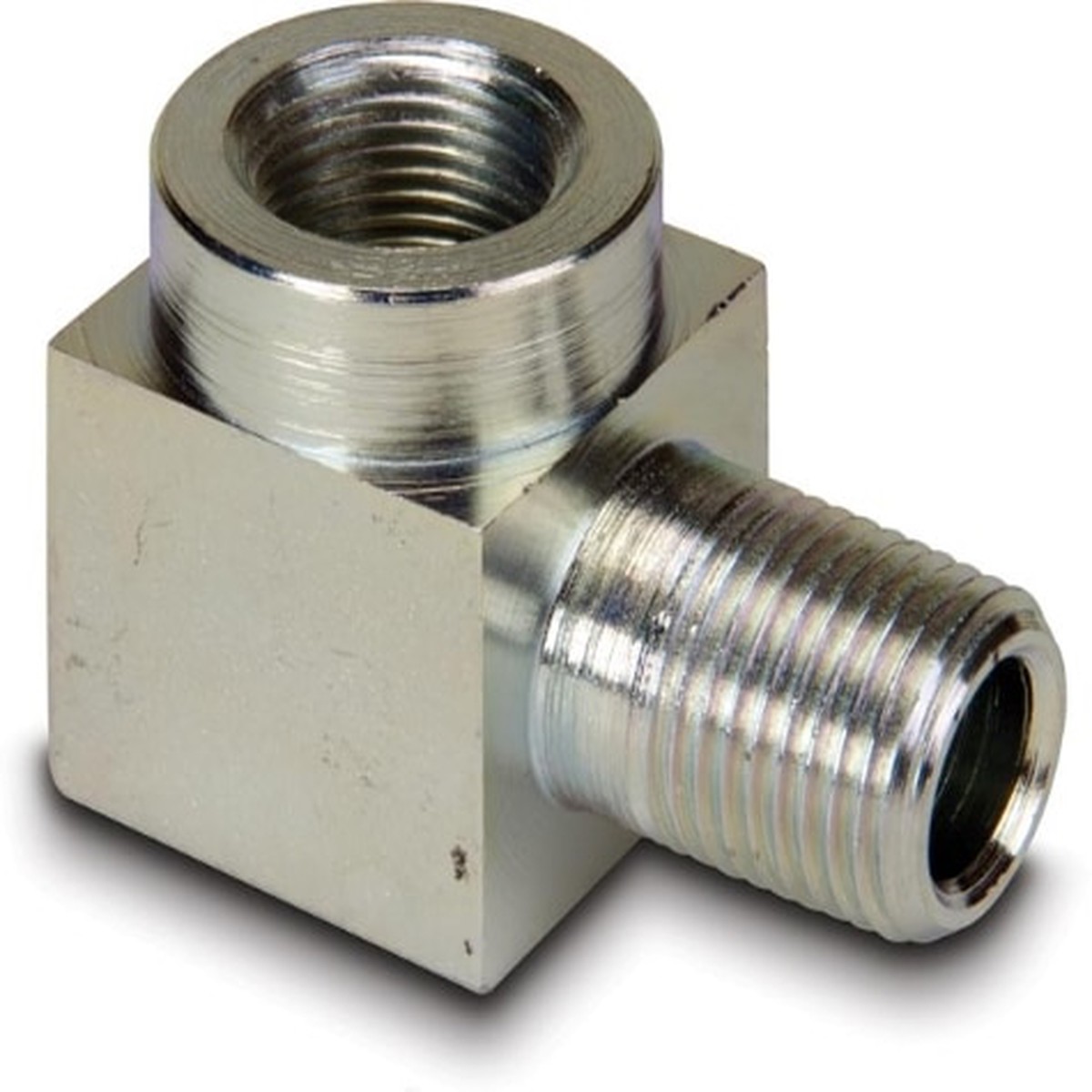 FZ1616, High Pressure Fitting, Street Elbow, 10,000 psi Maximum Operating Pressure, Connection from 3/8" NPTF Male to 3/8" NPTF Male