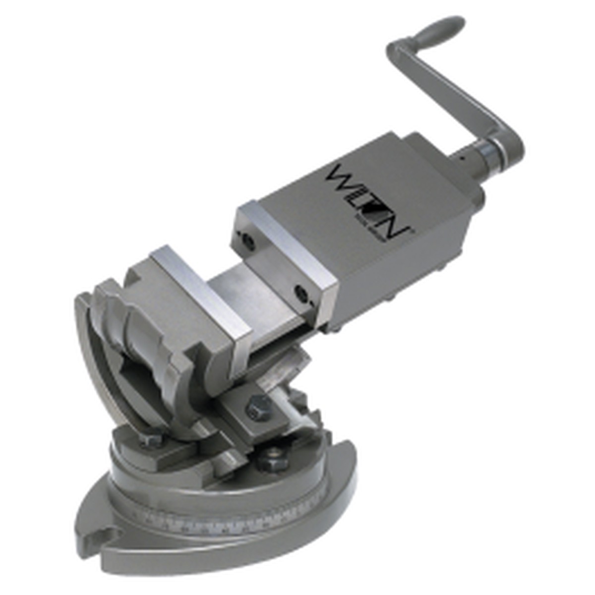 3-Axis Precision Tilting Vise 6" Jaw Width, 1-3/4 Depth