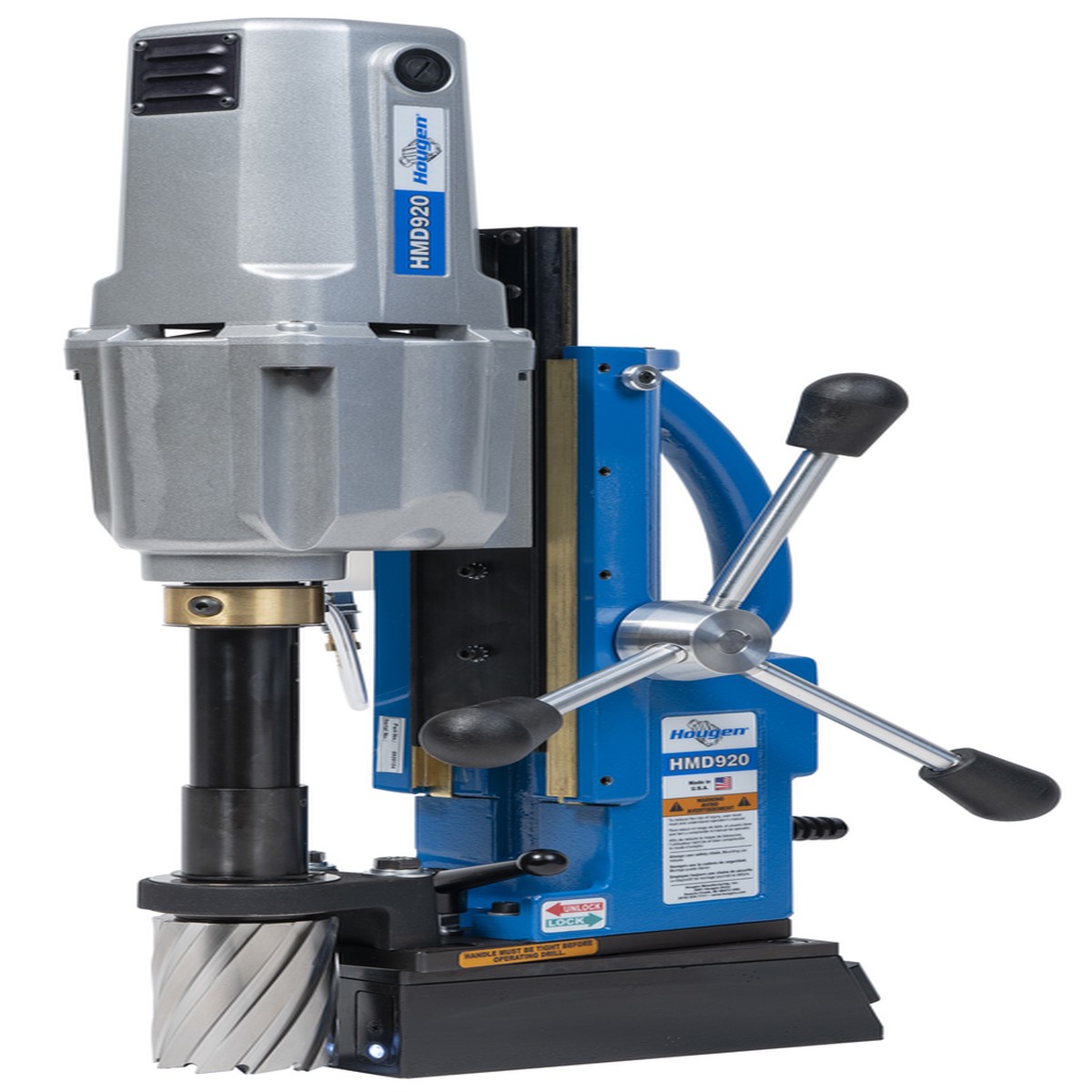 HMD920 Mag Drill - 3" Depth - 3 Spd/Swivel - 115V
