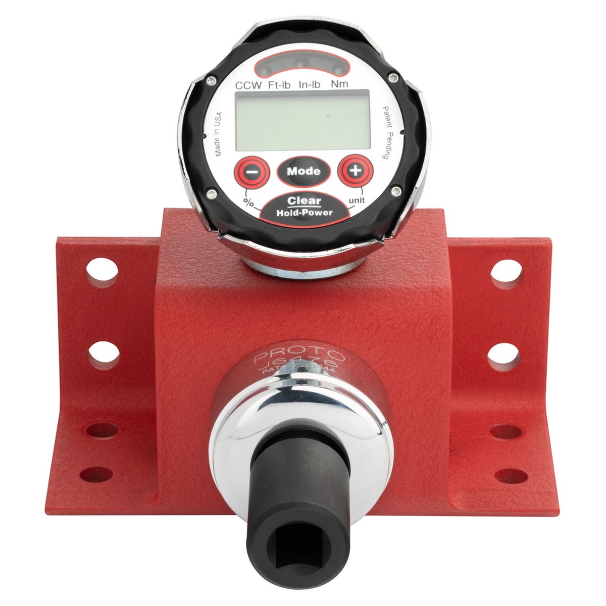 Proto, J6476, Electronic Torque Tester, 1/2 in. Drive; +/- 1% Accuracy; N.I.S.T. Traceable; ft-lb, in-lb, Nm